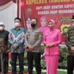 Wabup Hairan, SH Hadiri Lepas Sambut Kapolres Tanjab Barat