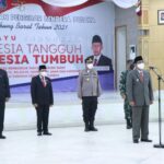 Bupati Tanjab Barat Pimpin Upacara Pengukuhan Pasukan Pangibar Bendera Pusaka
